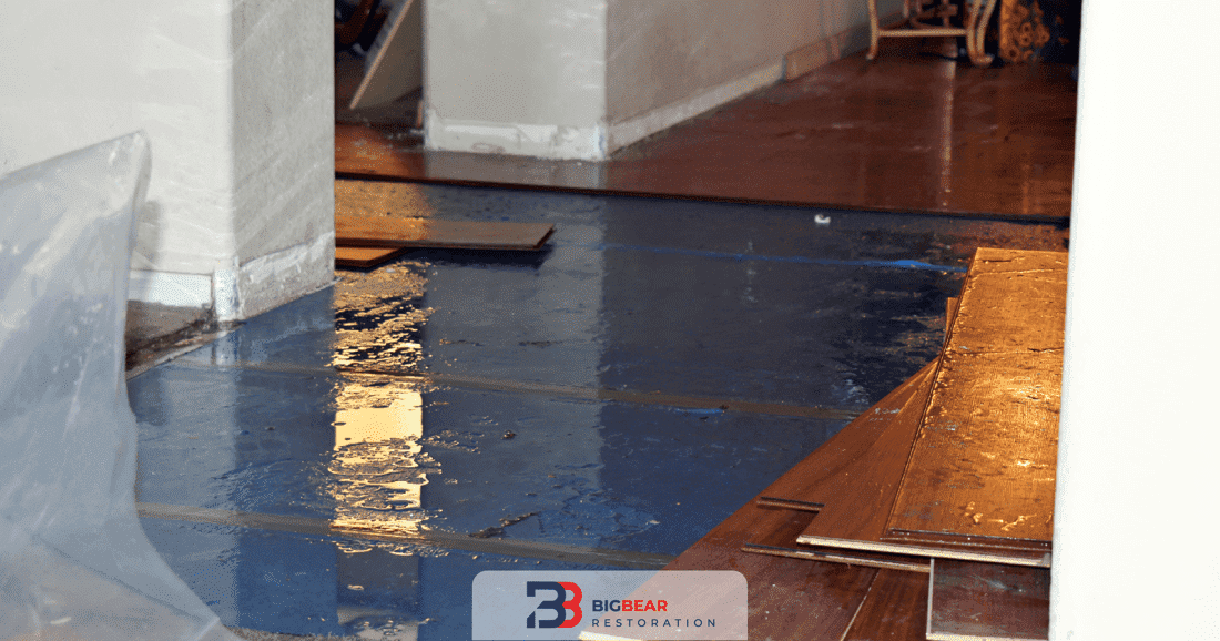 Water Damaged Floor