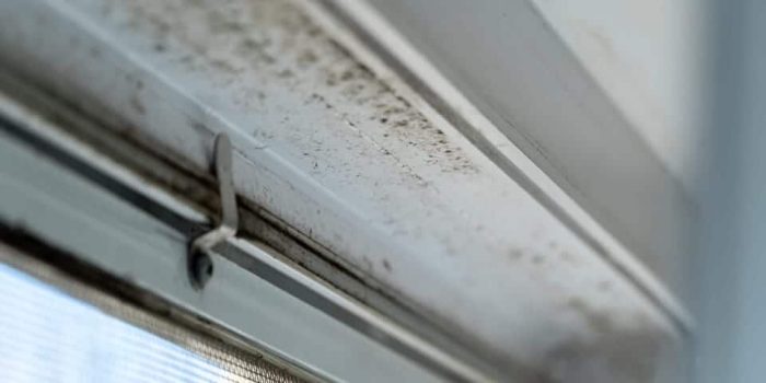 a close up of a door